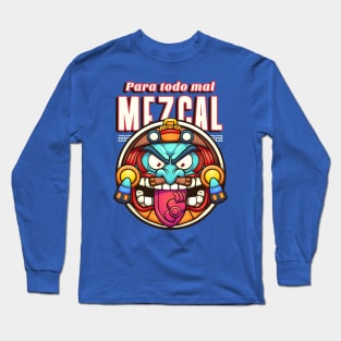 Mezcal Mexico Mexican Mexicano Aztec Long Sleeve T-Shirt